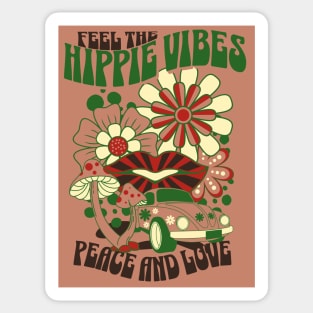 Hippie Vibes Sticker